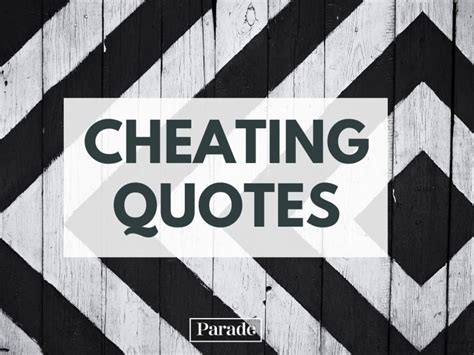 75 Cheating Quotes